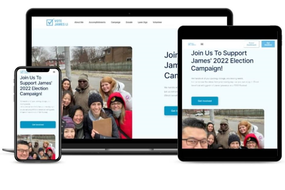 StudywSimon Student Election Website