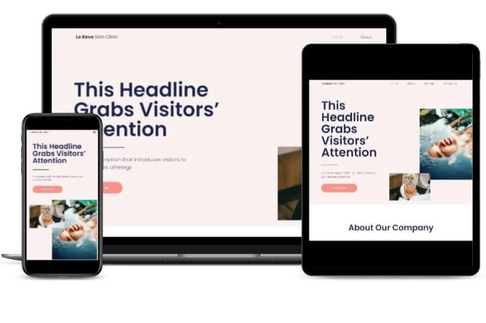 StudywSimon Student Skin Clinic Website